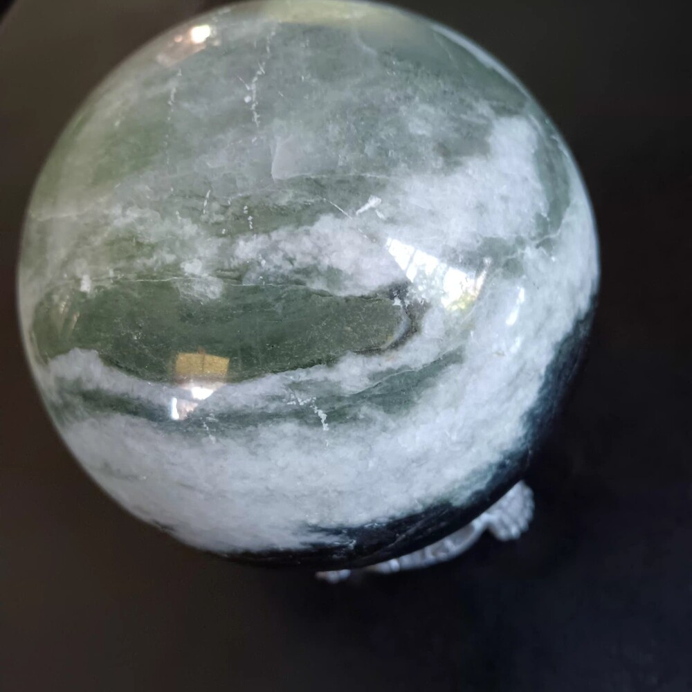 Lotus Jasper Sphere - Picture 2 of 5
